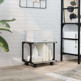  Stojalo za tiskalnik siva sonoma 41x28x33,5 cm inženirski les, (22137108) | Shoptok.si
