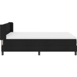  Postelja z vzmetnico z vzmetnico Črna 200 x 160 cm Poliester, (5000142061) | Shoptok.si