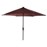 Aga suncobran CLASSIC 300 cm LED + integrirani USB punjač - tamno smeđi | shoptok.hr