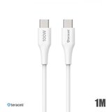 Teracell Data kabl Plus 100W PD Type C na Type C beli 1m | ePonuda.com