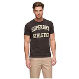 Superdry Majice s kratkimi rokavi T-shirt Vintage Athletic manches courtes Črna | Shoptok.si