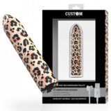 Custom Bullets Leopard Magnetic Vibrator | shoptok.hr