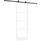 vidaXL klizna vrata s hardverskim setom 'ORKDAL'bijela 78x211 cm | shoptok.hr