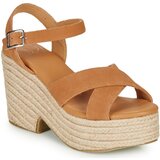 Superdry HIGH ESPADRILLE SANDAL Smeđa Cijene