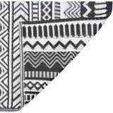 Vanjski tepih crni 190 x 290 cm PP | shoptok.hr