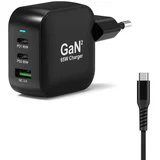 Polnilec GAN PRO USB-C 65W GAN + KABEL 2M, (5000217035)