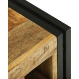 vidaXL Stalak za vino 34.5 x 35 x 39 cm Čvrsto drvo Hrapavo drvo manga | shoptok.hr