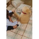 Lorena Canals Krem/kadulja zeleni periv/ručno rađen pamučan tepih 140x190 cm Tartan Blue Sage – | shoptok.hr