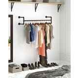  Set od 2 zidne vješalice za odjeću LINEA, crne | Eponuda.com