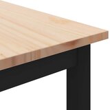  Kava Stol Prirodna 50 x 50 x 36 cm Čvrsto borovo drvo | shoptok.hr