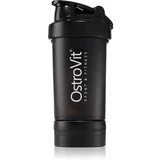 OSTROVIT Premium sportski shaker + spremnik boja Black 450 ml