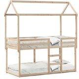 vidaXL Pograd s streho 90x190 cm trdna borovina Cene