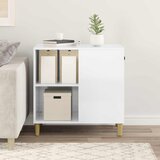  Mačja Kuća Sjajno bijelo 72 x 42.5 x 70 cm Konstruirano drvo | shoptok.hr