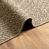  Tepih ZIZUR bež 60 x 110 cm s izgledom jute unutarnji i vanjski | shoptok.hr