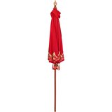  Balineški Parasol Crvena 215 x 215 x 260 cm | shoptok.hr