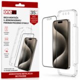  OneS zaštitno staklo sa aplikatorom Black Frame za iPhone 15 Pro Max Cijene