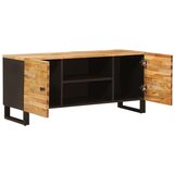 TV ormar s pohranom Smeđa 105 x 33 5 x 46 cm Čvrsto drvo manga | shoptok.hr