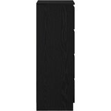  Komoda crni hrast 37,5x35x99 cm izrađeno drvo | shoptok.hr