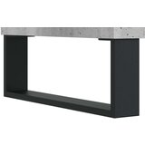  Visoka komoda siva betona 34 5x34x180 cm od konstruiranog drva | shoptok.hr