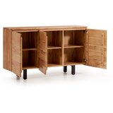 Kave Home Komoda iz masivne akacije v naravni barvi 150x88x40 cm Uxue &amp;ndash; Slike