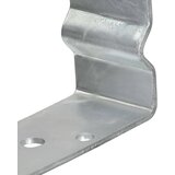  Sidra za ogradu 6 kom srebrna 14 x 6 x 15 cm pocinčani čelik | shoptok.hr
