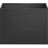  Vrtna saksija 2 kom. Crna 40 x 30 x 30 cm Čelična vrata | shoptok.hr