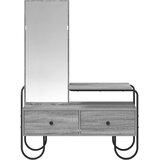  Toaletni stol Siva Sonoma 100 x 36,5 x 136 cm Konstruirano drvo | shoptok.hr