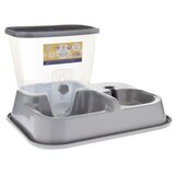Croci Dispenzer za hranu i vodu za pse i mačke, 37x32x36 cm | ePonuda.com