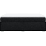  Krevet s oprugama i madracem crni 140x200 cm od tkanine | shoptok.hr