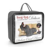 Odeja z rokavi Snug-Rug Deluxe - temno siva | Shoptok.si
