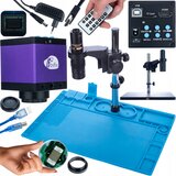 Rosfix SET MIKROSKOP EARTH PRO MCEP-0.5X + KAMERA TUCANA PRO + SILIKONSKA PODLOGA 480X320MM | 7–45X, HDMI, USB, C-MOUNT, ANTISTATIČNA, 500°C, (5000059386) | Shoptok.si