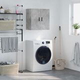 The Living Store Stenska omarica betonsko siva 60x31x60 cm inženirski les - Stenska Omarica, (21429714) | Shoptok.si