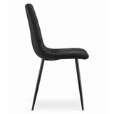  Set od 3 TURIN stolca – crni baršun | shoptok.hr