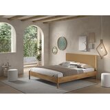 Vipack Zakonska postelja iz masivnega hrasta brez letvenega dna 180x200 cm v naravni barvi Olive Rope – | Shoptok.si