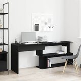  Stol Crni hrast 200 x 50 x 76 cm Konstruirano drvo | Eponuda.com