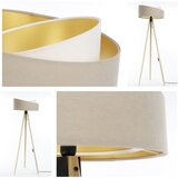  Stojeća lampa GALAXY 1xE27/60W/230V u bež boji | Eponuda.com