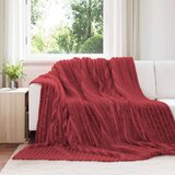  Odeja Bordeaux rdeča 240 x 220 cm Flis, (5000288328) | Shoptok.si