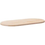  Ploča stola 110x55x2,5 cm Masivno drvo Bor Ovalni | shoptok.hr