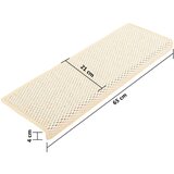  Samoljepljivi otirači za stepenice 15 kom 65x21x4 cm krem | shoptok.hr