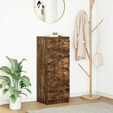 vidaXL Komoda dimljeni hrast 37,5x35x99 cm konstruirano drvo Cijene