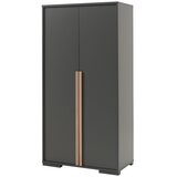 Vipack tamno sivi dječji ormar London, 98 x 195 cm Cijene
