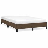 vidaXL Okvir kreveta tamnosmeđi 120 x 190 cm od tkanine | shoptok.hr