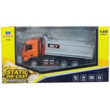  Metalni kamion kiper za igro Huina 1:50 - siva/oranžna | Shoptok.si