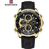 Naviforce Sat MI-38650 - Crna / Zlatna Cijene