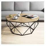 Hanah home Diamond Klub sto, 90x38x90cm, Hrast | Eponuda.ba