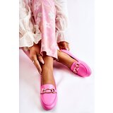 Gemre PG1 Leather Loafers With Decoration Pink Millario | shoptok.hr