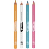  Set of 4 Face Painting Slim Pencils - rumena/bela/turkizna/roza | Shoptok.si