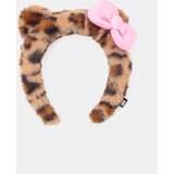 Sinsay Traka za kosu s krznenim efektom i leopard uzorkom Hello Kitty | shoptok.hr