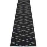 Pappelina Crna unutarnja i vanjska staza 70x320 cm Max Black – Cijene