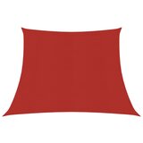 vidaXL Senčno jadro 160 g/m² rdeče 4/5x3 m HDPE | Shoptok.si